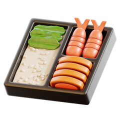 3D Bento Isolated Icon Illustration Render