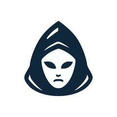 hack defense security system logo vector illustration template design