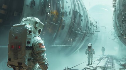 Spacewalk with astronauts and ample room for content