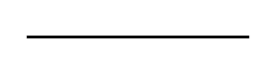 Minimalist Black Horizontal Line on a White Background Symbolizing Simplicity and Balance