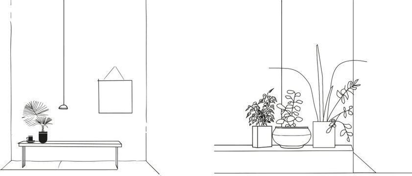 A single continuous line drawing of a sheet of paper with a handwritten letter. Back to school concept. Illustration in modern style. One line graphical design.