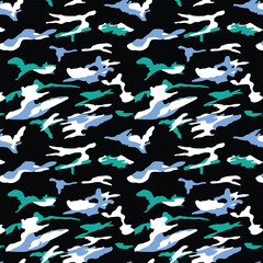 Vector Hunter Camouflage, Hunting Camo, Hunting Camouflage