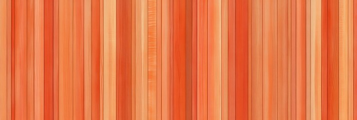 Obraz premium Warm rustic wooden texture background featuring natural brown and orange timber planks in a seamless pattern 