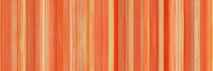 Obraz premium Warm rustic wooden texture background featuring natural brown and orange timber planks in a seamless pattern 