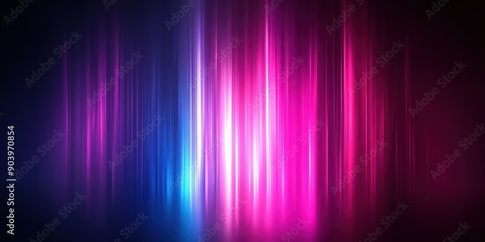 Poster dynamic vibrant abstract neon gradient background featuring glowing lines and futuristic design elem