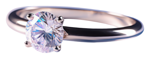 PNG Diamond ring platinum gemstone.