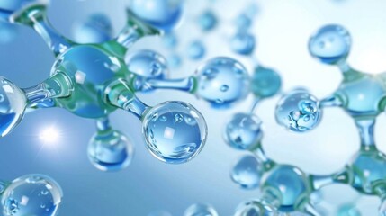 water molecule model