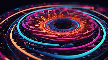 Fototapeta premium abstract fractal background
