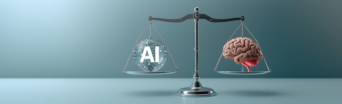 Balancing AI and Human Brain on Scales