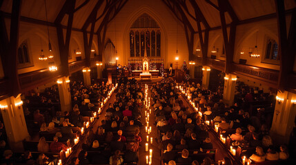 Christmas Eve church service