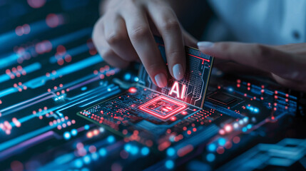 Engineer and AI processor