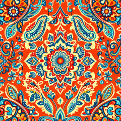 pattern with flowers, seamless floral pattern