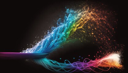 Data Stream: Fiber Optic Cable Ignites Spectrum of Information
