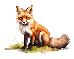 Obraz premium PNG Wildlife animal mammal fox.