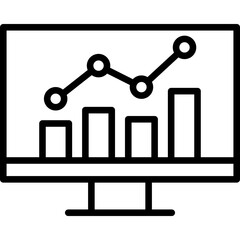 Line Graph Icon