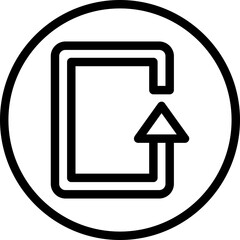 Arrow Loop Up Icon