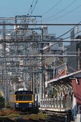 東急池上線をのんびりと走る東急1000系「きになる電車」編成_2022/11/12撮影