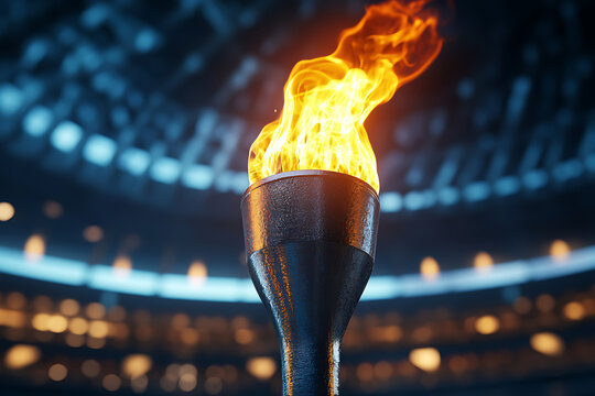 Athletes ran with Olympic flame on the FEFU campus on the eve 