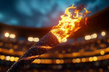 Athletes ran with Olympic flame on the FEFU campus on the eve 