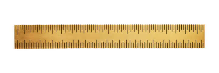 PNG Ruler font white background measurements.
