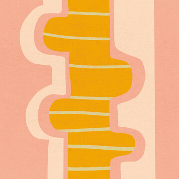 Moroccan style abstract pattern