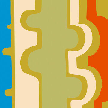 Vibrant pattern background