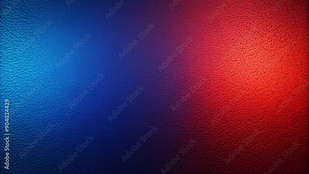 Poster a vibrant abstract background featuring a gradient transition from blue to red. the textured surface