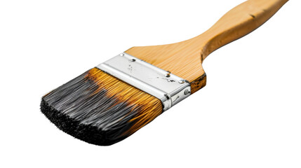 Painting brush paint clean brush tool on transparent background