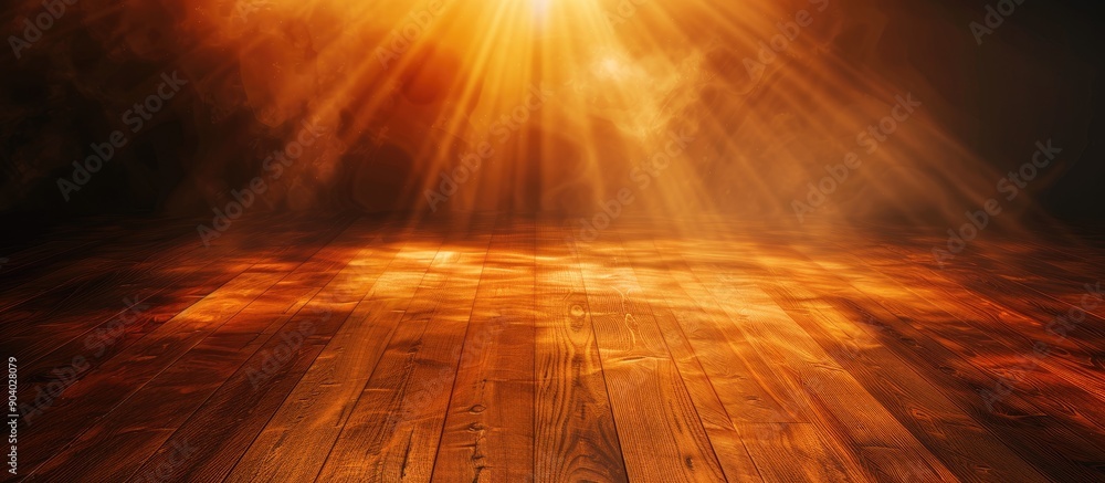 Poster Background filled with an illuminating copy space image