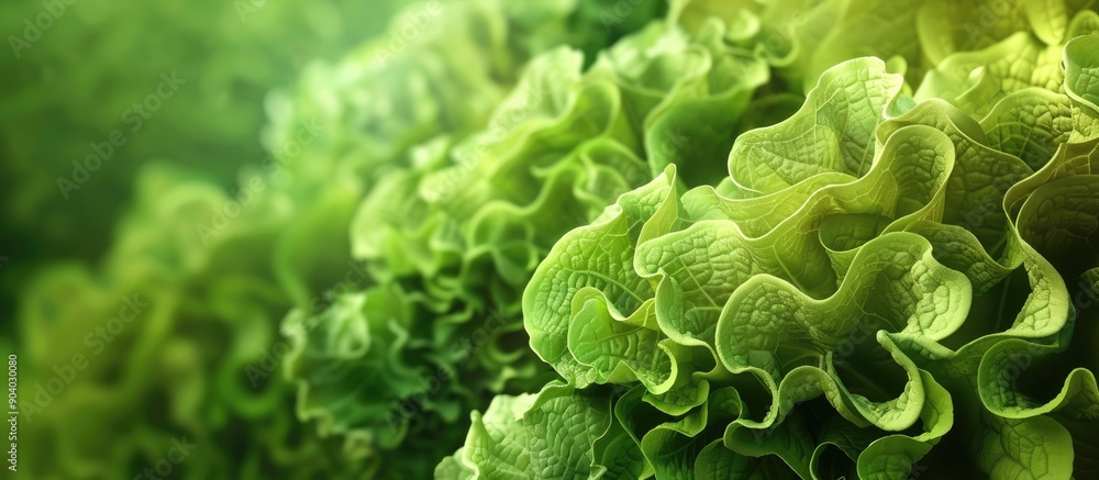 Poster lettuce a yearly herbaceous plant belonging to the asteraceae family will look visually appealing in