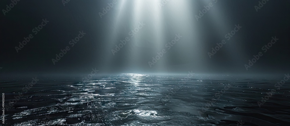 Poster Background filled with an illuminating copy space image