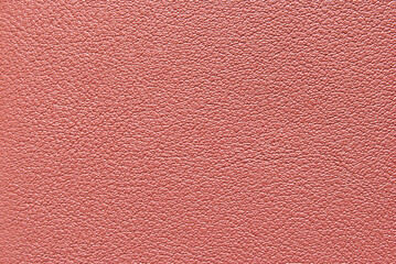 Soft pink pebbled leather texture as background