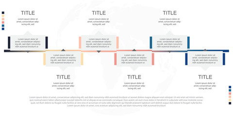 Vector Infographic design options or steps for business concept. used for presentations banner, workflow layout diagram, flow chart.