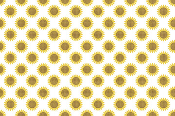 yellow sunflowers background