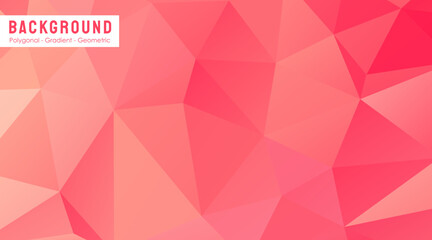 Geometric Pink Polygonal Abstract Texture Background