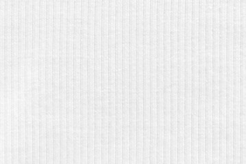 White ribbed cotton jersey fabric pattern close up as background