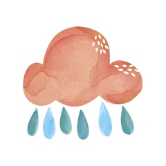 Illustration of a morning cloud