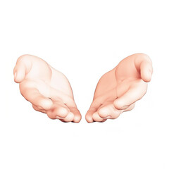 両手、ポーズ、男性、３D、肌、オープン