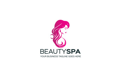 elegant logos for beauty, fashion and hairstyle related business on white background