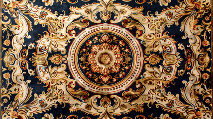 French style classic carpet texture or background.