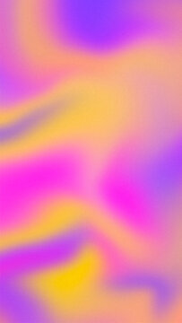 Rectangle d&eacute;grad&eacute; abstrait trichromie violet rose et jaune