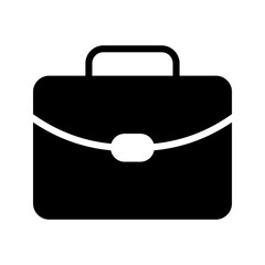 Business portofolio, bag or briefcase icon color editable