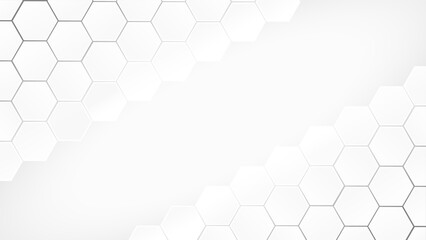 white hexagonal pattern 