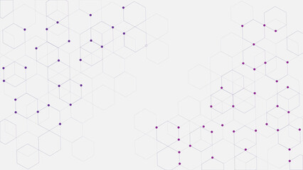 hexagon pattern with some dots