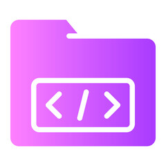 folder gradient icon