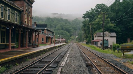 A missed train leading to an unexpected day spent exploring a charming small town
