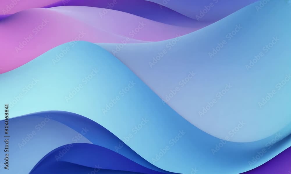 Wall mural abstract fluid flow: a captivating abstract background with vibrant hues of purple, blue, and turquo