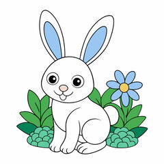 coloring page for kids simple coloring page vector illustration