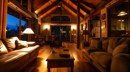 Fototapeta premium A comfortable ambiance in your living space