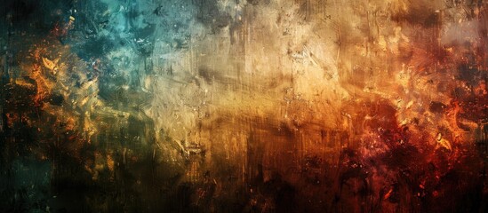 Obraz premium Mysterious abstract backdrop with copy space image